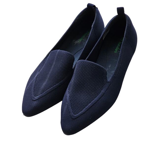 BURUDANI Women's Pointed Toe Flats Comfortable Dressy Business Casual Loafer 9 - Picture 2 of 9